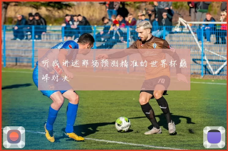 听我讲述那场预测精准的世界杯巅峰对决